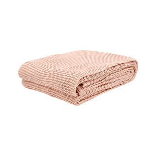 100% Cotton Knitted Throw