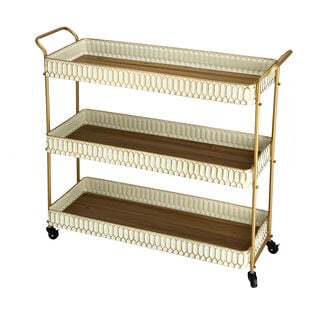 3 Tiered Serving Trolley