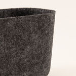 Homez Storage Basket, Dark Grey 25*13*14 Cm image number 3
