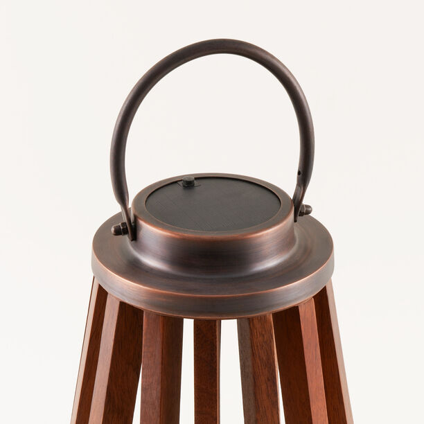 Tower Solar Solar Lantern Natural 23X23X41Cm image number 1