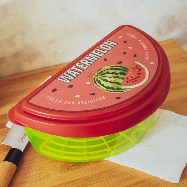Snips Plastic Watermelon Saver Red Color image number 0