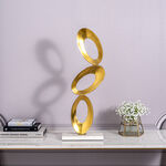 Home Accent Marble And Metal 17*9*56 cm image number 0