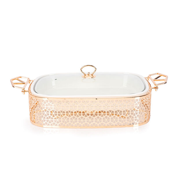 Buy Rectangular Food Warmer Gold Online Nice