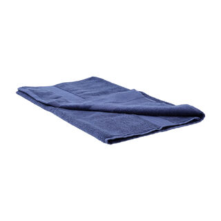 COTTAGE Hand Towle Zero Twist Indian Cotton 50x90 400 GSM Dark Blue