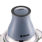 Truva Blue Glass Chopper 1.2L, 2 Speeds image number 2