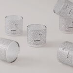 Dallaty 6Pcs Glass Arabic Coffee Cups image number 1