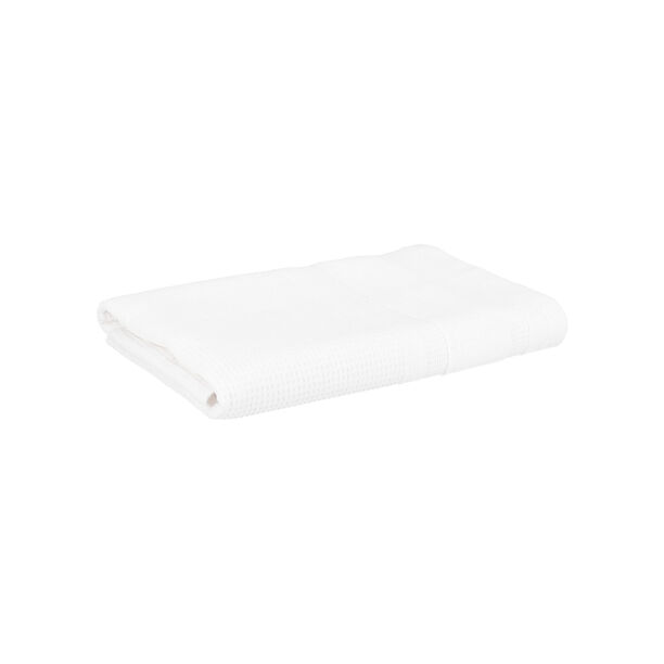 Waffle Cotton Bath Towel 70*140 cm White image number 0