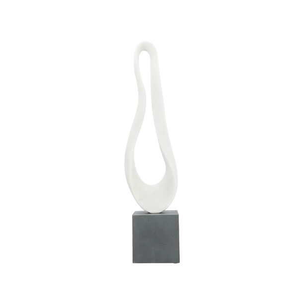 Abstract Home Accent With Marble Base 16.5*15*70.5 cm image number 0