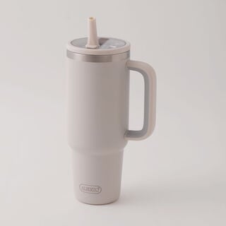 Alberto stainless steel double wall travel bottle, beige 1200ml