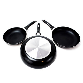 Non Stick Frypan Set Black