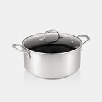 Alberto Stainless Steel Cookware Set 7Pcs, Silver image number 1