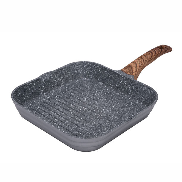 Alberto Cast Ceramic Grill Pan Silver Color image number 0