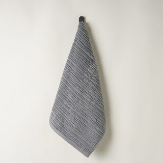Boutique Blanche jacquard cotton hand towel, blue, 100*50cm