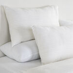 Boutique Blanche 3pcs cotton duvet cover 260*220cm 300 thread count white image number 0