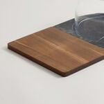 Alberto marble, acacia wood cheese platter, black 45*26*17cm image number 3