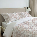 Cottage 6pcs boho geo comforter set king size 220*240cm image number 0