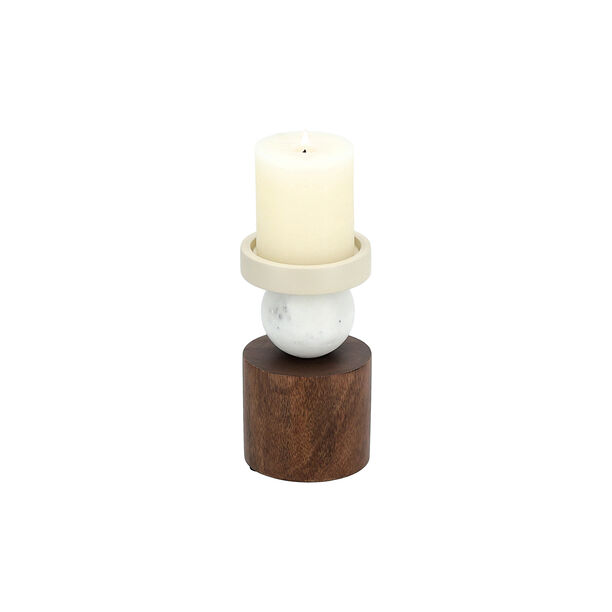 Candle Holder Dia 9* Ht:16 Cm image number 2