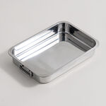 Alberto stainless steel roasting pan 32*23*5 cm image number 0