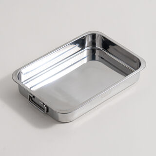Alberto stainless steel roasting pan 32*23*5 cm