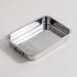 Alberto stainless steel roasting pan 32*23*5 cm image number 0