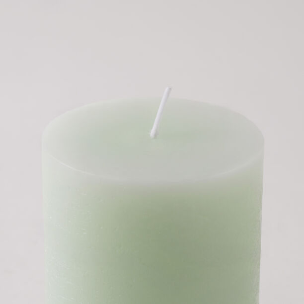 Homez pillar candle 7*10cm, green image number 2