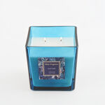 Homez scented candle glass iced violet 1400 g image number 1