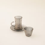 Dallaty tea set 18pcs frosted with line pattern image number 3