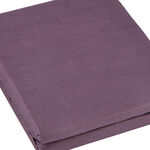 Fitted Sheet 200*200+35 Cm Dark Purple 100% Cotton image number 2