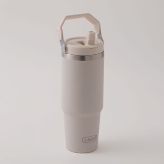 Alberto stainless steel double wall travel bottle, beige 900ml 9*10*24cm