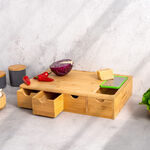 Bamboo Cutting Board 44.2*30*9.3 cm image number 0