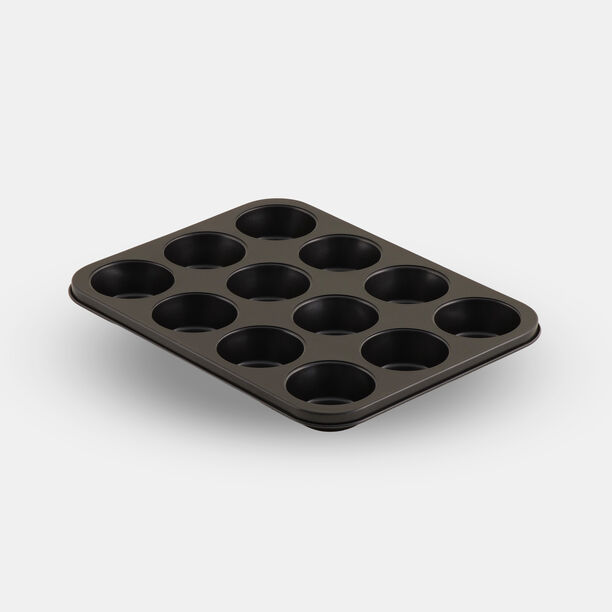 Alberto bakeware set carbon steel black 38.8*27.5*10 cm 5 pcs image number 3