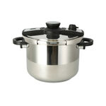 Alberto 10 liter stainless steel pressure cooker image number 1