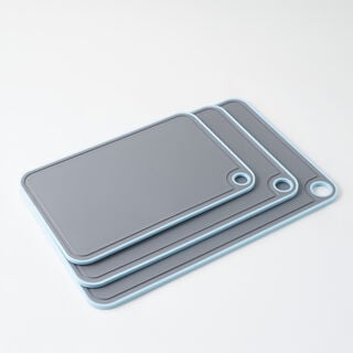 Alberto 3Pcs Big Cutting Boards, Dark Grey