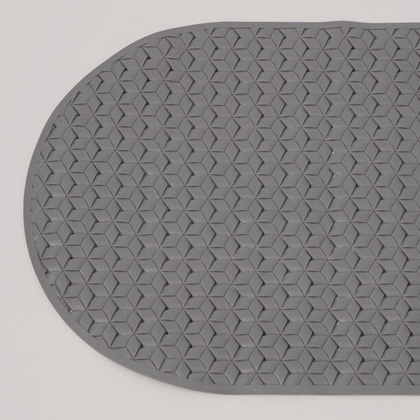 كوتاج دعاسة حمام من مادة تي بي إي، رمادي 69*39 سم image number 1