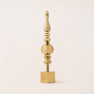 Gold metal Ramadan decoration 10*10*66 cm