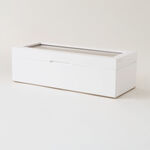 هومز صندوق ساعات 5 أقسام 30*12*7سم، أبيض image number 0