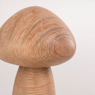 Homez wooden resin decorative mushroom 15.4*15.4*24.8 cm