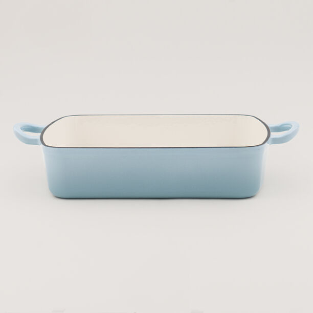 Alberto cast iron baking tray rectangular 20*30cm, blue image number 1