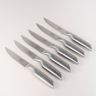 Alberto Stainless steel 1.4116 German Steel 5" 6 Pcs Steak Knife Set