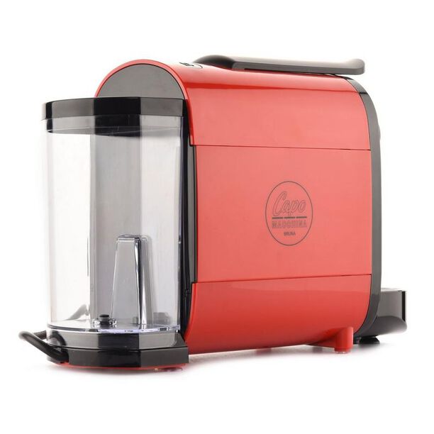 Capo Bruna Coffee Maker, Nespresso Capsules Compatible, 0.7L, 1400W, Red image number 1