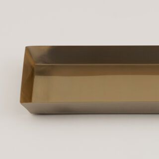 صينية هومز ستانلس ستيل ذهبي فاتح 20 سم