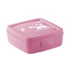 Snips sandwichbox unicorn 14.5*5.5cm, pink image number 0