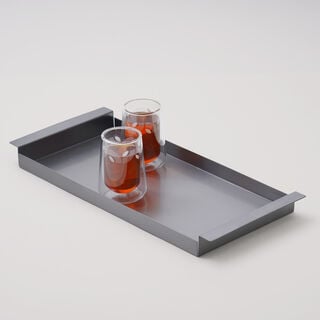 Dallaty Serving Tray, Silver, 46*24*3 Cm