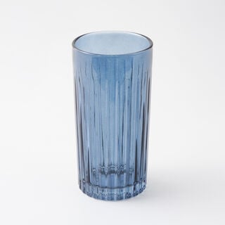 La Mesa Glass Hi Ball Set 4Pcs 400Ml, Blue