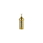 Homez Ceramic Decorative Piece, Gold 12.5*12.5*36Cm image number 0
