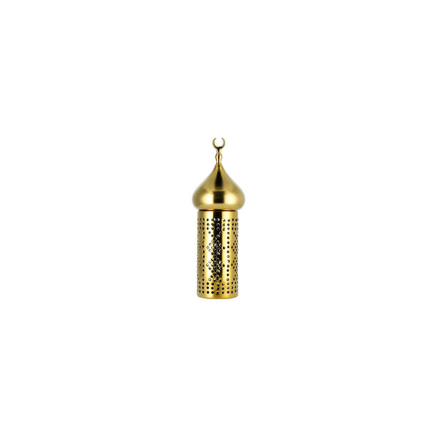Homez Ceramic Decorative Piece, Gold 12.5*12.5*36Cm image number 0