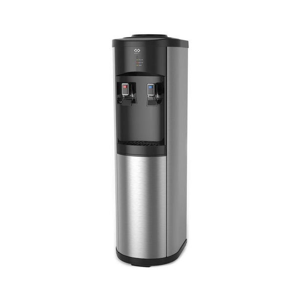 Classpro Water Dispenser With Stainless Steel Body, 520W, Cold Water 2.0L, Hot Water 5.0L, Black/Ss image number 0