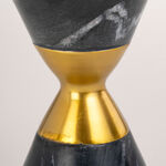 مبخرة رخام باللون الأسود بقطر 11*19 سم image number 3