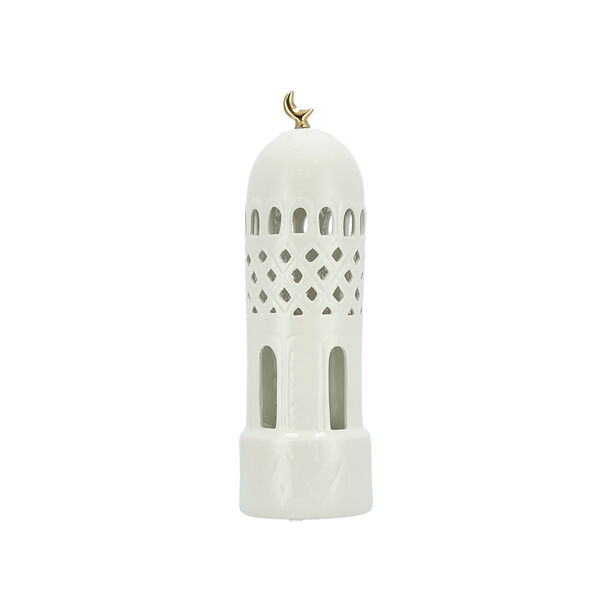 Ceramic T Light Candle Holder 12*12*35 Cm image number 1
