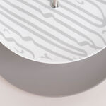 La Mesa grey/white porcelain 2cake plate image number 2